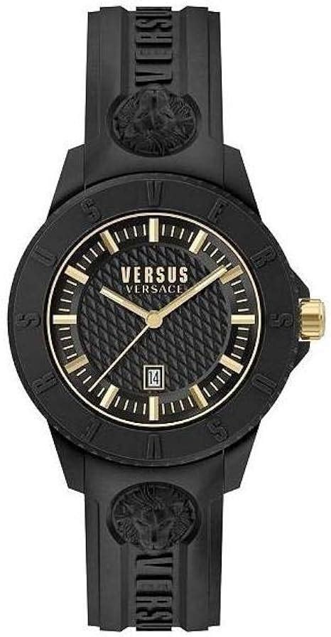 versus versace watch men's review|versace versus watch black rubber.